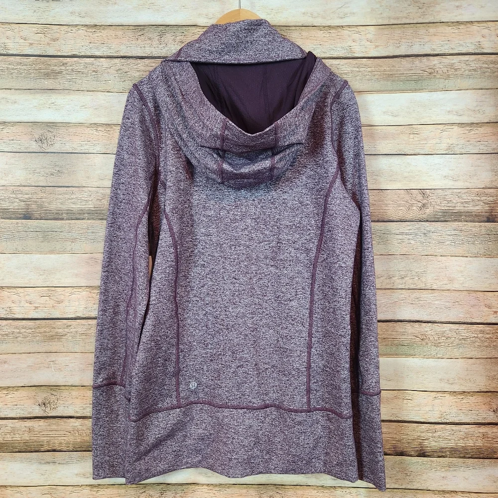 Lululemon Stride Jacket II - Heathered Black Cherry - Picture 4 of 6